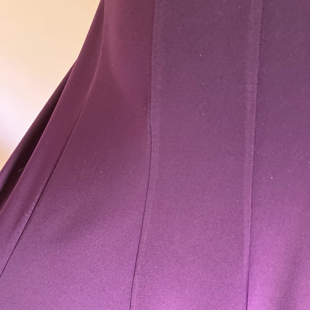 Ralph Lauren Dress, burgundy, size 6 - Picture 5 of 9